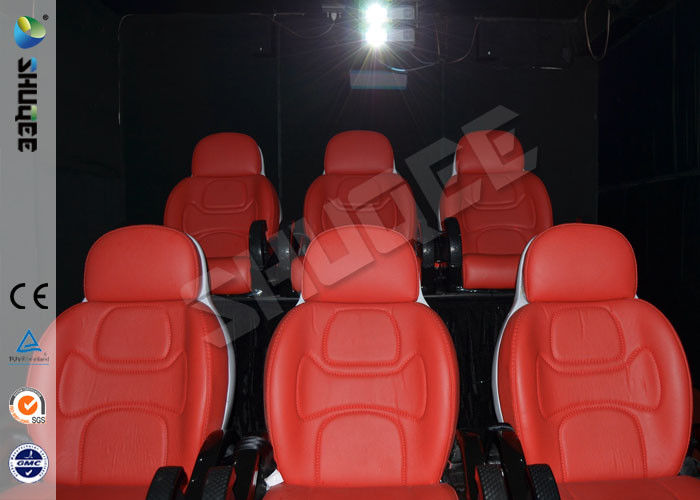 Adventure 5D Cinema Equipment With 12 Seats 3DOF Pneumatic Motion Chairs