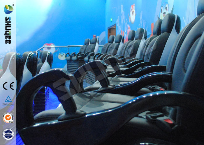 Funny Cartoon Cute 5D Theater System 360 Degree Screen With Motion Simulator Film