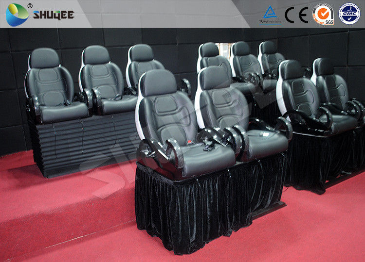 Luxury Pneumatic 5D Movie Theater With Genuine Leather Chair