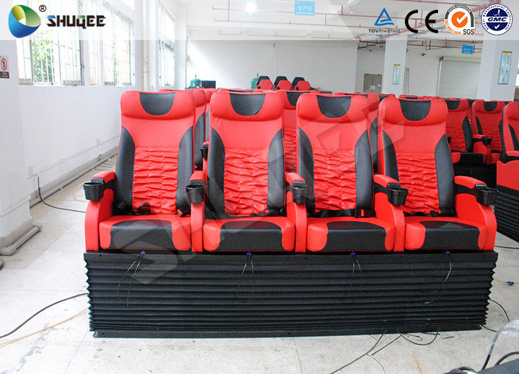 Comfortable 3d 4d 5d 7d 12d Motion Theatre Chair Equiped Special Effects