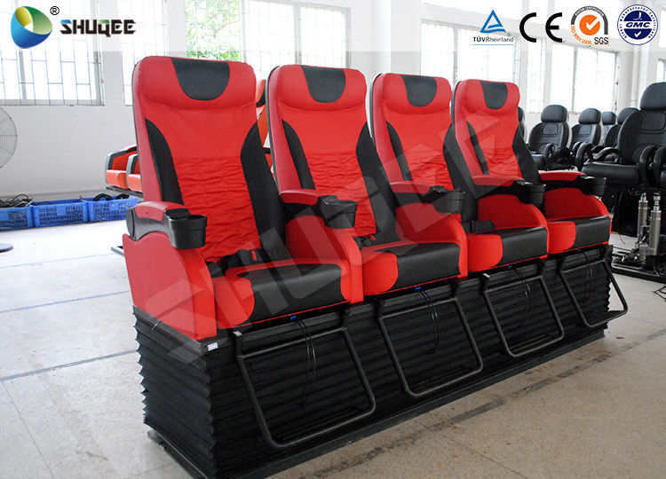 Comfortable 3d 4d 5d 7d 12d Motion Theatre Chair Equiped Special Effects