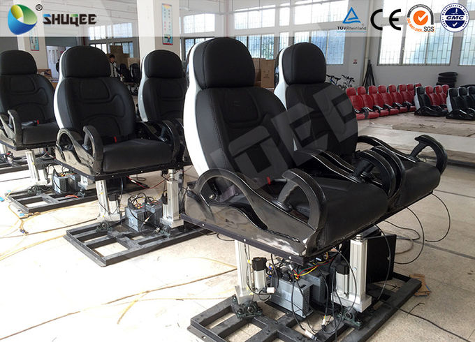 7D Simulator Cinema Movie Theater With Motion Seats For Theme Park 0