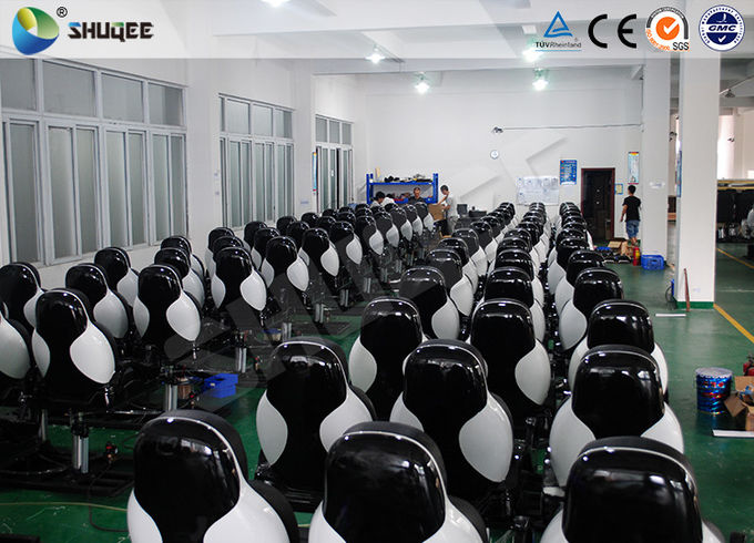 Entertaining 5D Cinema Seats With Motion Effect / Electric System For Amusement Park 0