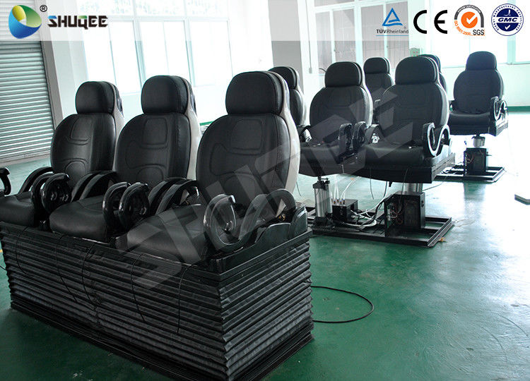 Luxury Pneumatic 5D Movie Theater With Genuine Leather Chair