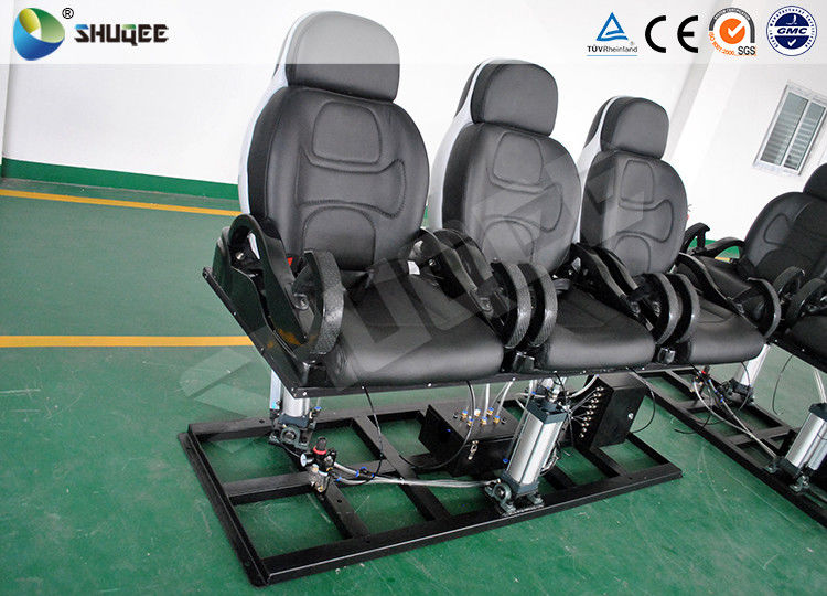 Unforgottable Experience 6D Cinema Equipment With Customized  Decoration Seats