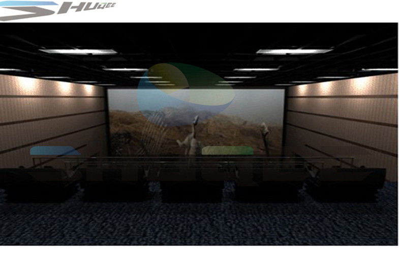 Large 4D Movie Theater Compatible To Dolby Sound System Imax System Technical Support