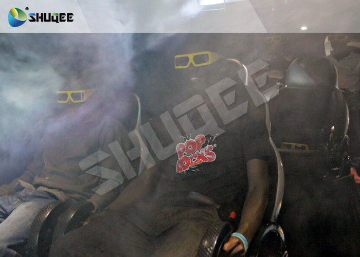 Amusement Truck Mobile 5D Cinema System 5D Simulator For Holding 6 People