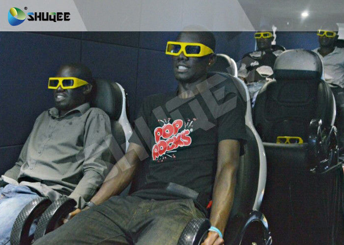 Virtual Reality Hydraulic / Electric 5D Simulator For 5D Movie Theater