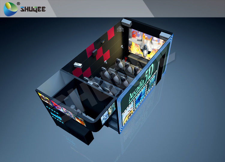 China 5D Movie Theater 9 Seats Luxury Chair factory