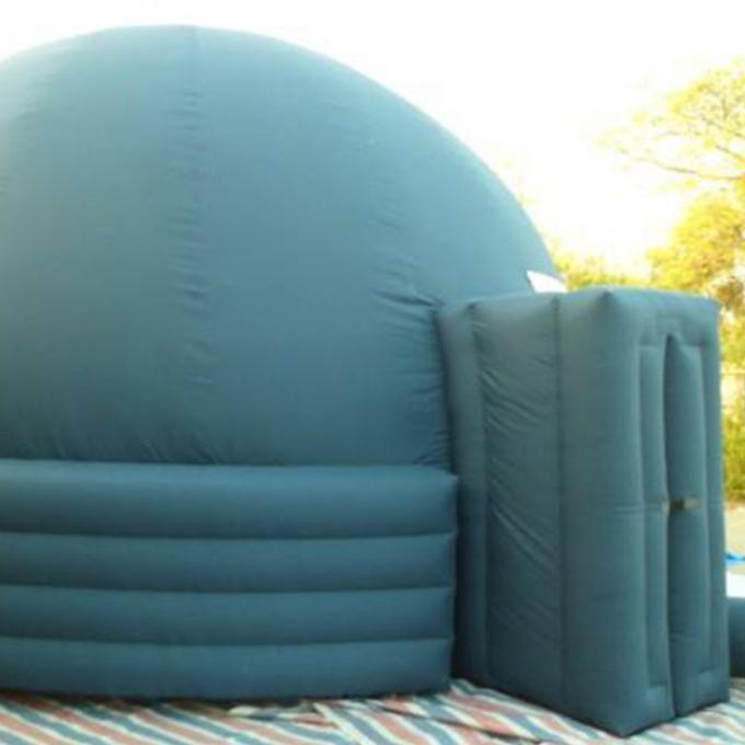 Inflatable Frame Demo Cinema Theater With Bean Bags And Fishing Lens For Museums Resorts Parks 2