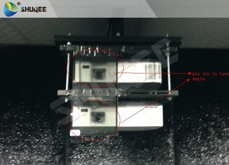 Vivid Green Dinosaur 5D Movie Theater Nine Seats With Luxury Chairs