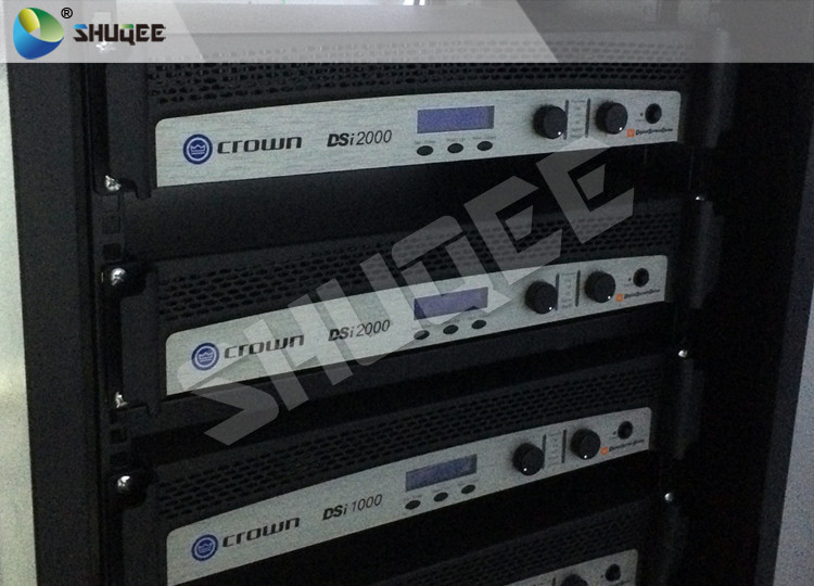 Black Luxury Motion Chair 7D Motion System Arc Screen Can Help Installation