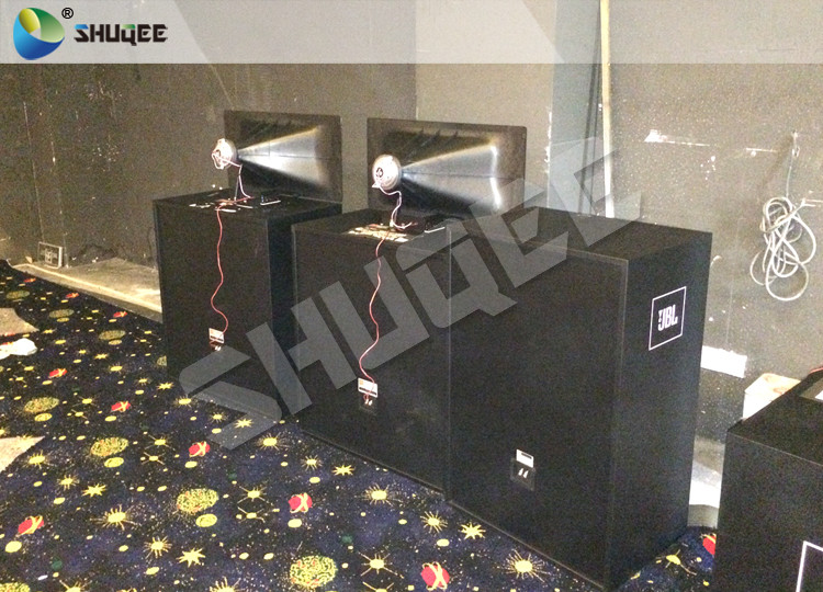 Black Luxury Motion Chair 7D Motion System Arc Screen Can Help Installation