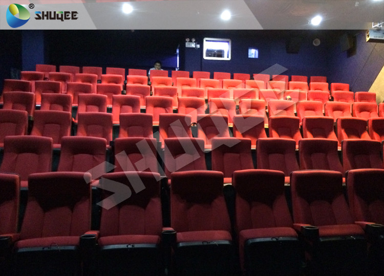 Professional Imax Movie Theater 4D Sound Vibration Cinema With 100 Seats