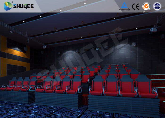 5.1 Audio System 4D Big Movie Theater With Red Standard Chair