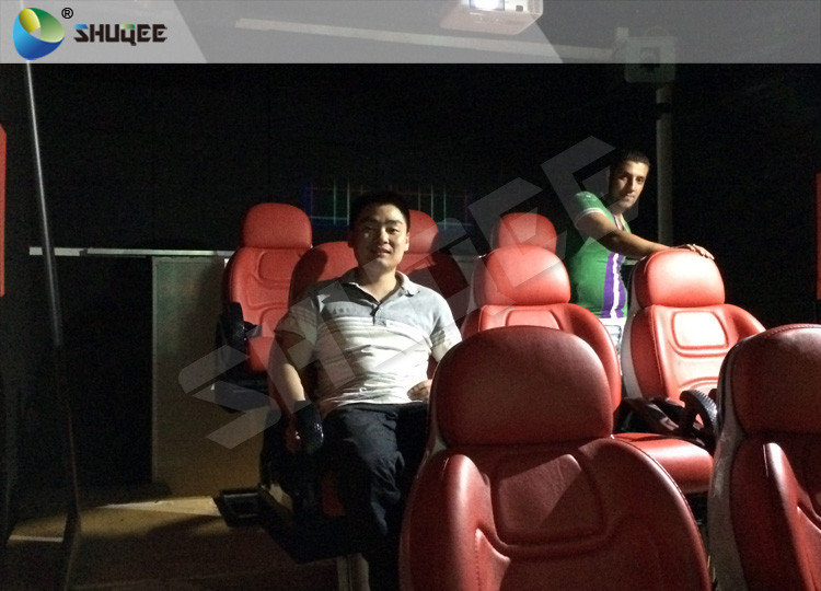 Shooting Game 7D Simulator Cinema Electric Motion Seats For Amusement Park
