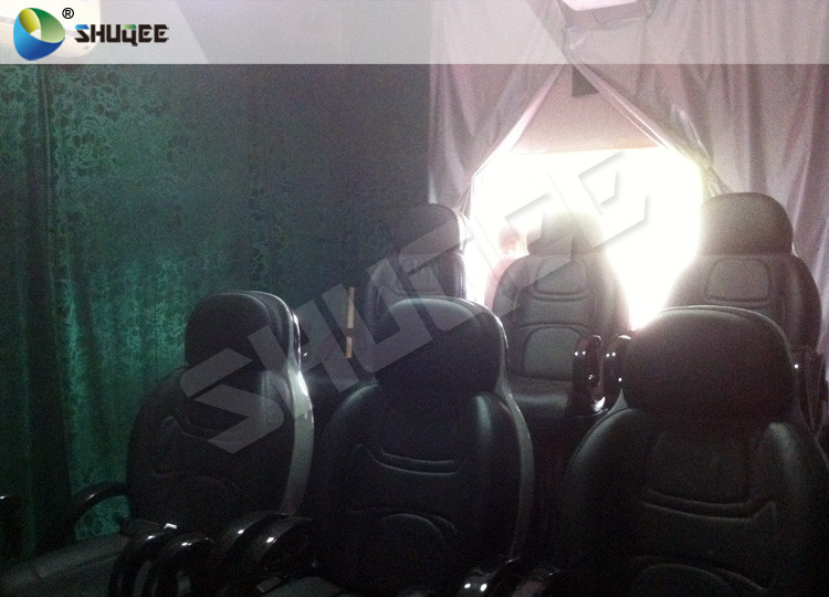 Electronic 5D Theater Equipment 9 Seats 5D Cinema Luxury Motion Seat