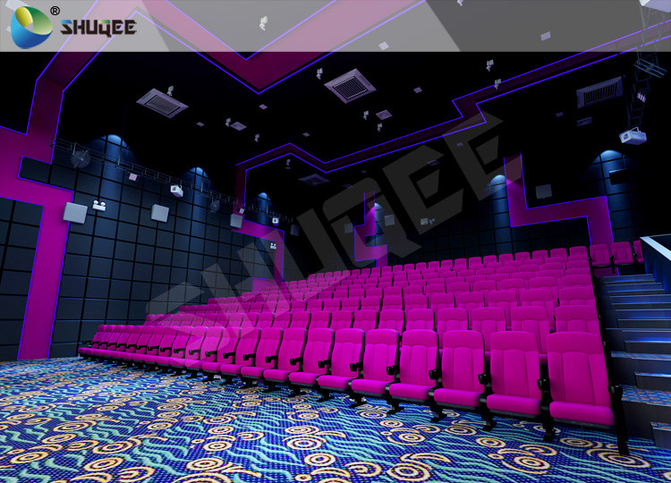 SV Cinema 3D Sound Vibration Movie Theater Seats With Special Effect Machine