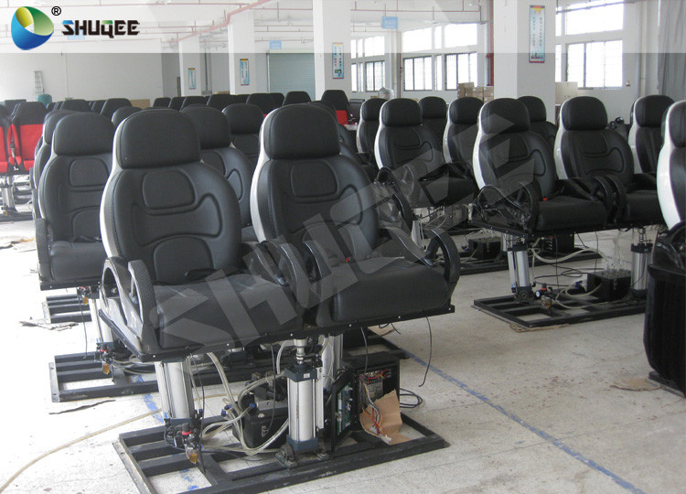 Pneumatic System XD Theatre Cinema With Terrifying Movie Fiberglass Luxury Chair