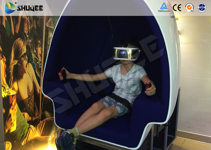 Luxury Chairs 9D Movie Theater Virtual Reality Simulator 1 Seat / 2 Seat / 3 Seat