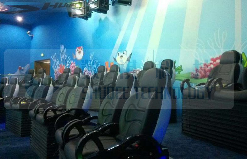 Theme park 4D Cinema System Entertainment With 5.1audio system