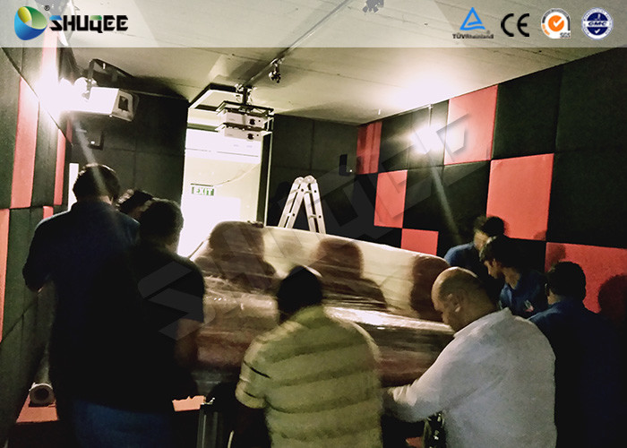 Motion Seat In XD Theatre With Cinema Simulator System / Special Effect Machine