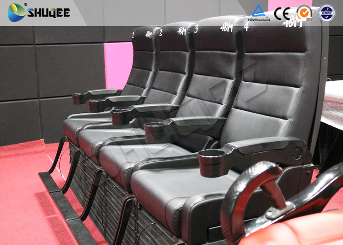 4D Cinema System For Commercial Usage For Theater 50-100 Seats Comfortable Chairs