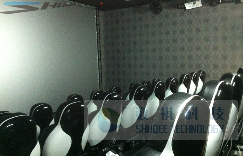 SGS Certificated 7D Movie Theater With Nec Projector For Amusement Project