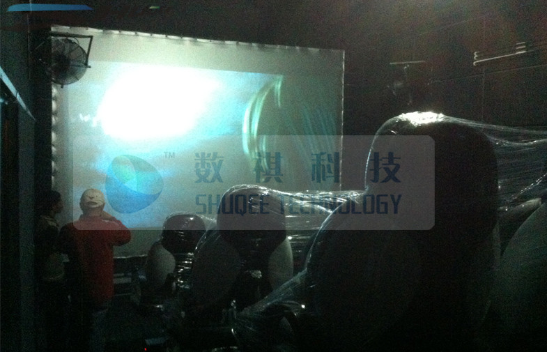 12 Seats 7D Cinema System, X7D Motion Rider With Special Effect System