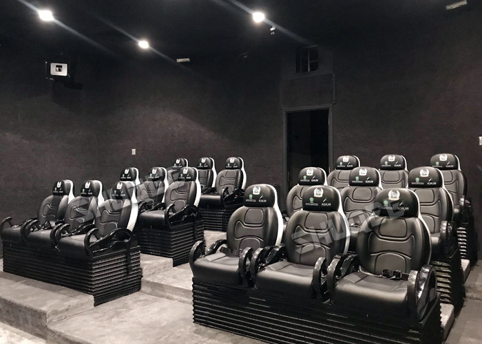 Professional 5D Cinema System Shows Exciting Short Film With Immersive Seating System