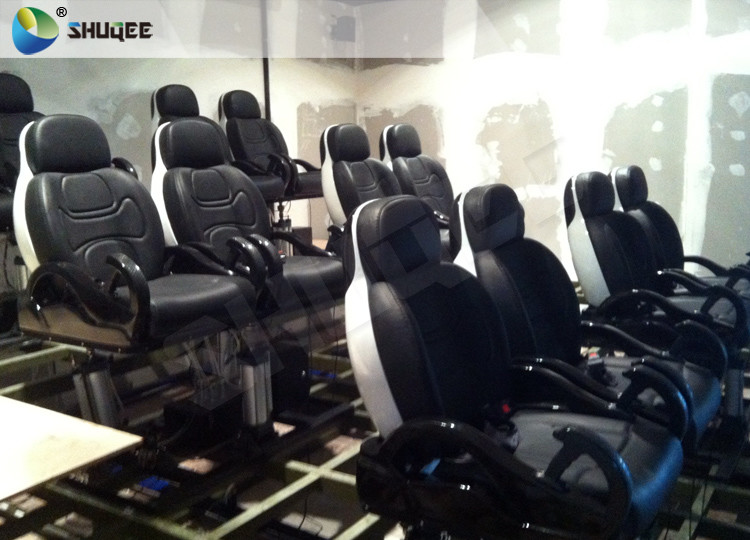 Elegant 5D Movie Theater 3 Dof Electric Dynamic System / 5D Cinema Equipment