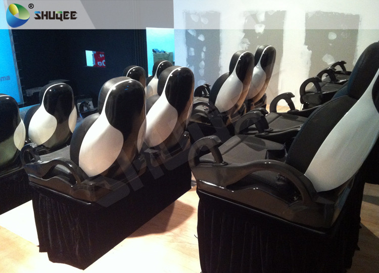 Elegant 5D Movie Theater 3 Dof Electric Dynamic System / 5D Cinema Equipment