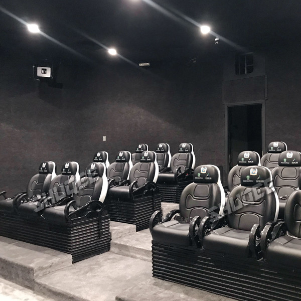 Unique Customizable 5D Theater System Seats For 24 People 8 Sets