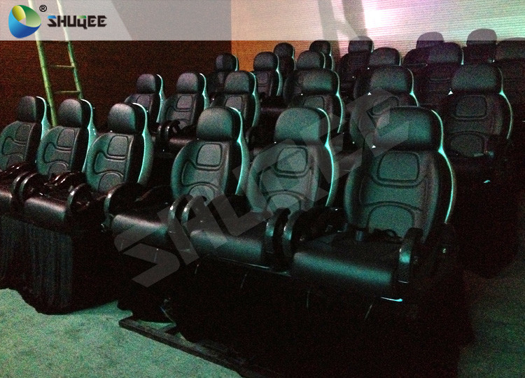 Upgraded Immersive 5D Movie Theater With Platform Chairs Quick And Easy Installation