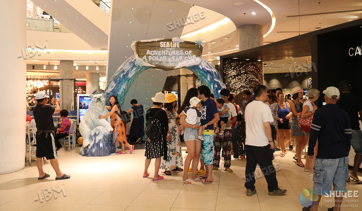 Exciting 3 DOF Motion Chair 5D Movie Theater For Playground Center