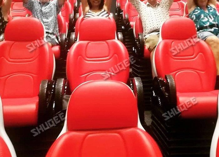 Interactive 7D Movie Theater / 5D Motion Cinema Motion Seat Theater Simulator Amazing