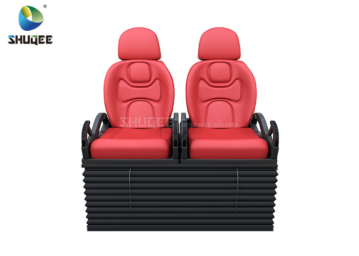 Electric 5D Movie Theater System 5D Motion Chair With Vibration Push back Leg tickler