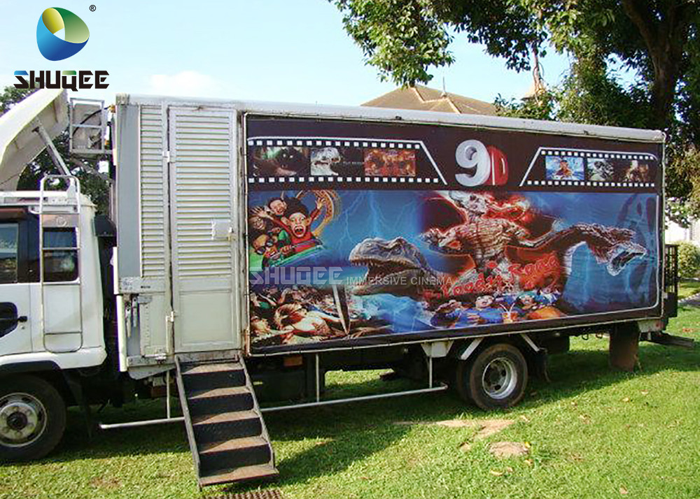 Interactive 7D Shooting Game Gun Cinema Fascinating Plot On The Screen