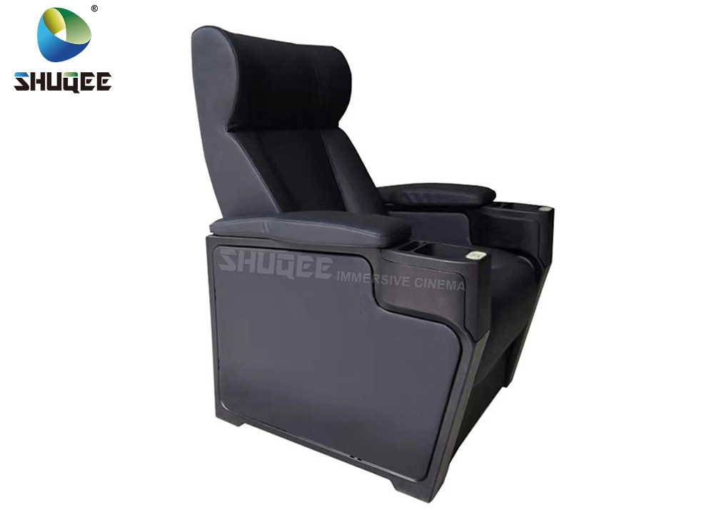 Genuine Leather Movie Theater Seats Customization Cinema Seat 3D Model