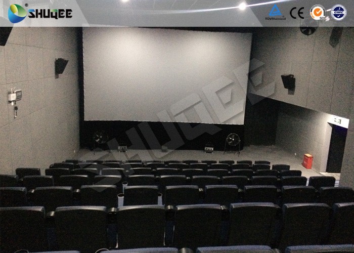 Portable 4K Long Throw High Gain Projector Screen For 4D 5D Cinema