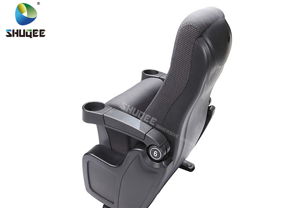 Ergonomic Safe School Movie Theater Chair With Plastic Cup Holder