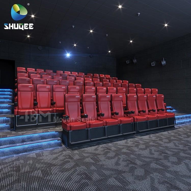 Simulator Motion Chairs 4d Cinema System Solution Equipment Amusement Park