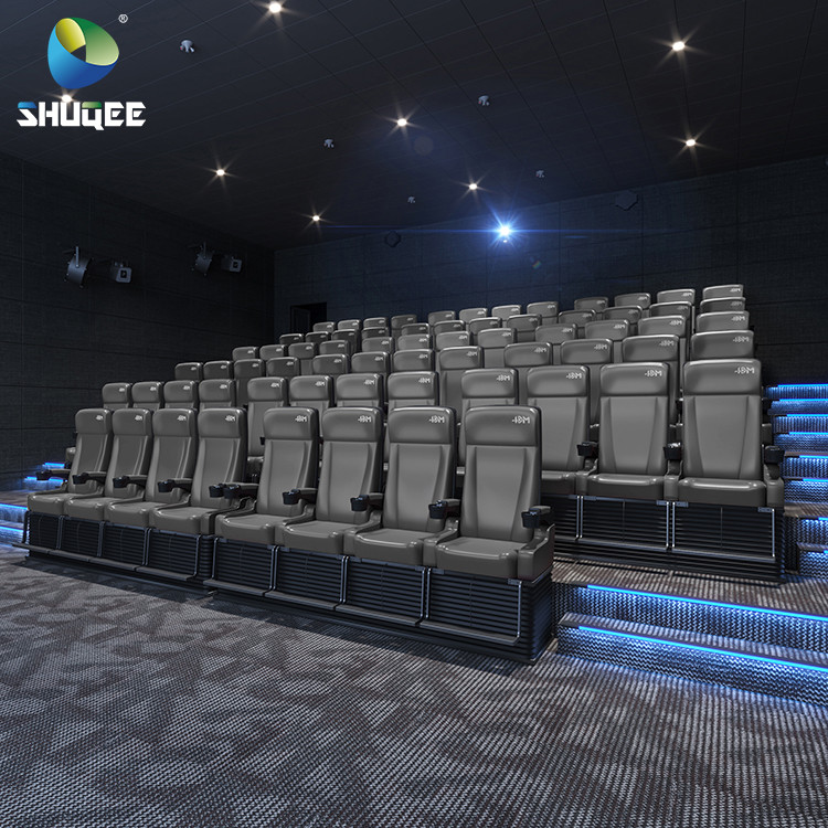 Simulator Motion Chairs 4d Cinema System Solution Equipment Amusement Park