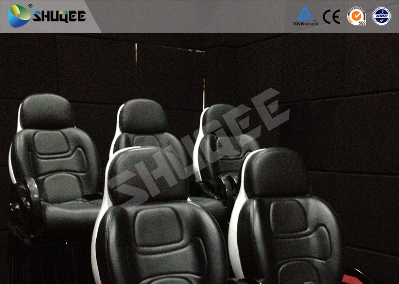6D Motion chair for 6D Motion theater equipped 6 special effects with genuine leather
