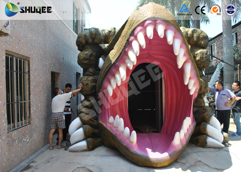 9 seats Mobile 7D Movie Theater and Vivid Dinosaur Profile More Appealing To Audiences