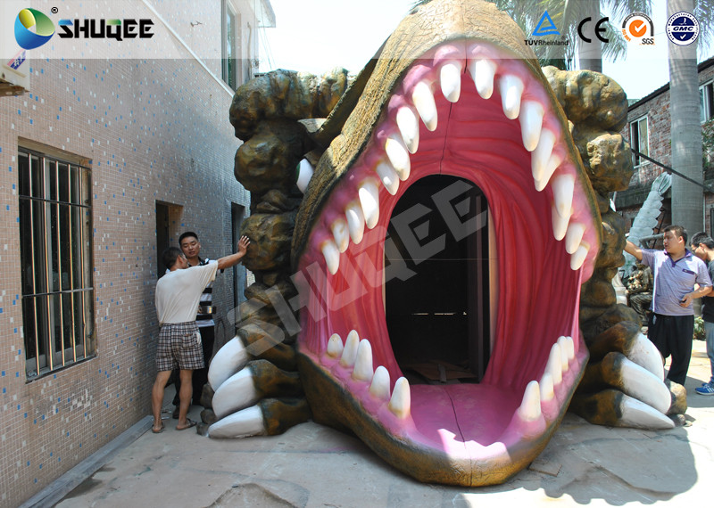 New - style Dinosaur Mobile 5D Cinema Cabin For Amusement Park