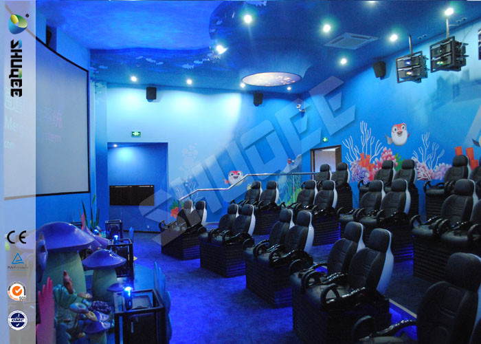 Ocean Park 30 Motion Chairs XD Theatre With Cinema System Entertainment
