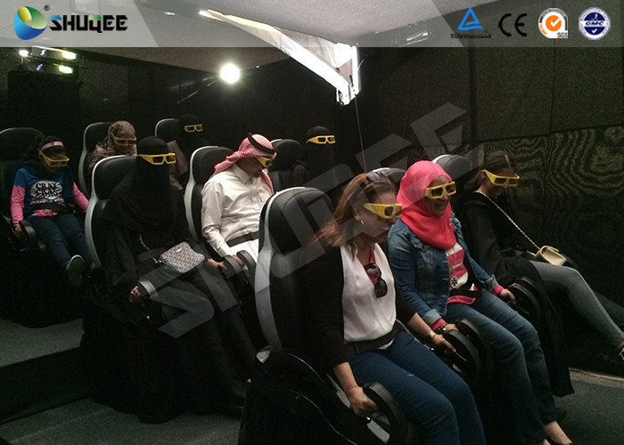 Project  DuoHa 9 People 5D Movie Theater With Vibration / Lighting Effects