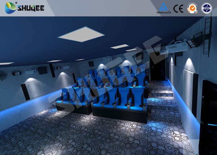 Interactive 5D Projector Cinema Simulation 5D Theater System 5D Cinema Movie For Amusement