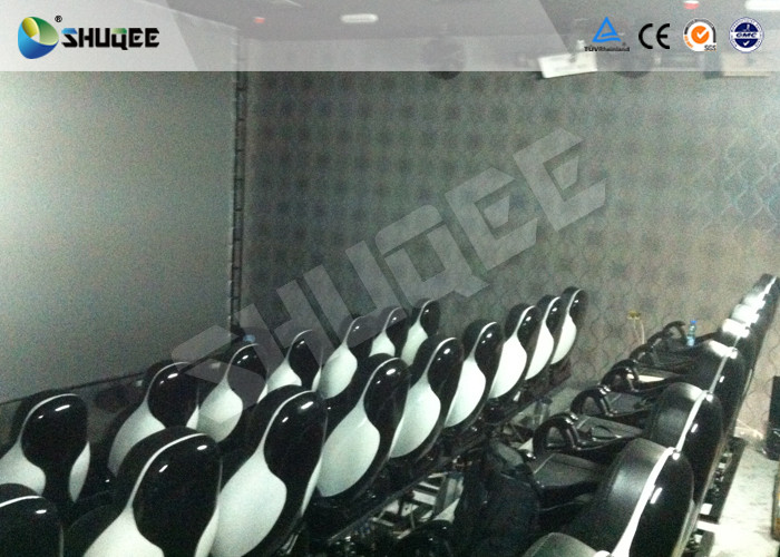 Amusement Imax Movie Theaters Cinema Equipment With Electric System Simulator Seats